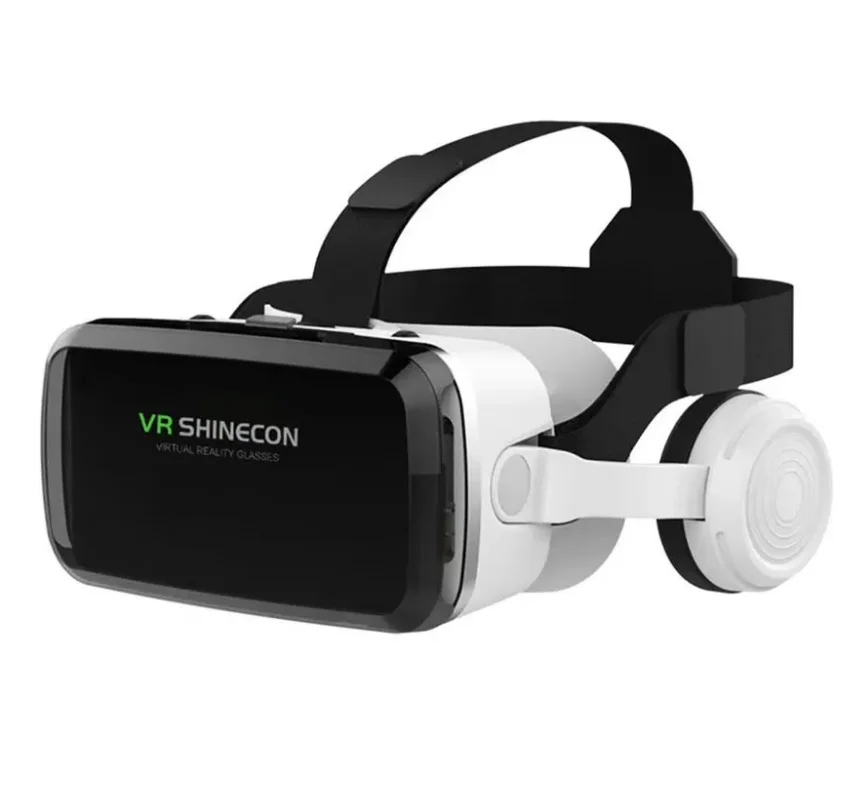Imagem 4 de 4 do produto Oculos Vr Realidade Virtual 3d Com Fone De Ouvido Bluetooth Shinecon