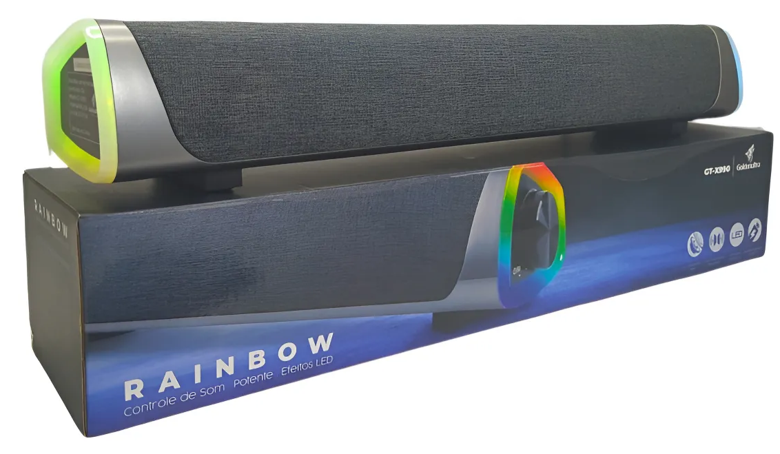 Soundbar Alto-falante Barra Pra Tv Ou PC Goldenultra Gt-x990 Bluetooth
