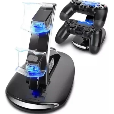 Carregador Controle Ps4 Suporte Dock Vertical Playstation 4