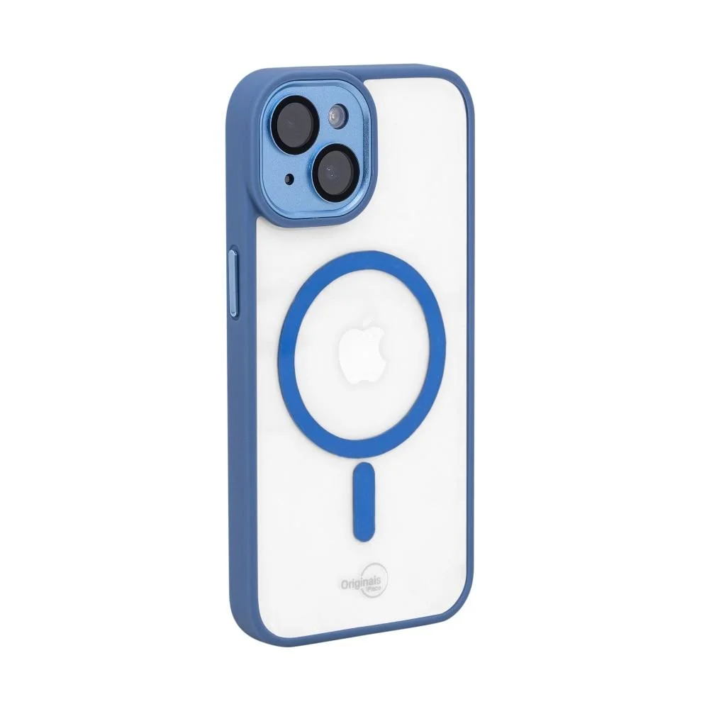 Imagem 3 de 5 do produto Capa Iphone 14   Iplace, Poli Proteção De Câmera E Indução, Azul