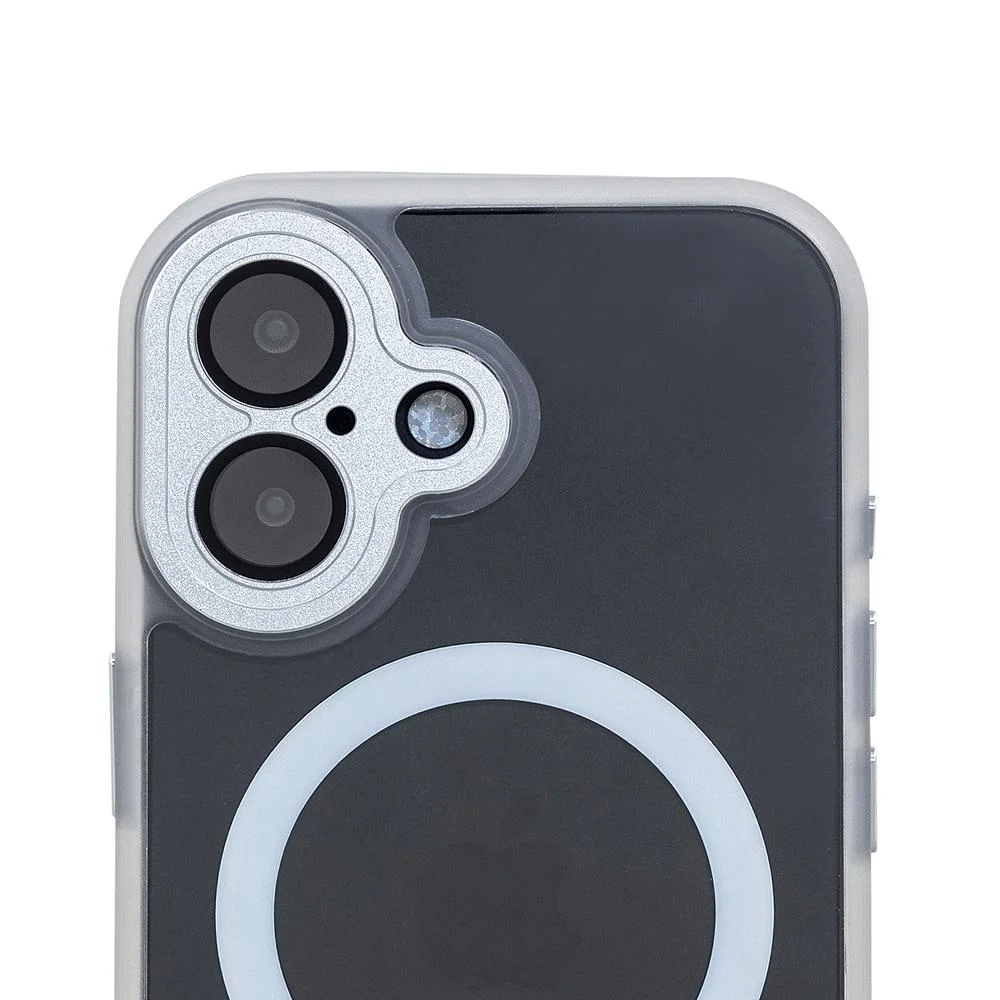 Imagem 4 de 5 do produto Capa Iphone 16 Plus   Iplace, Poli Com Proteção De Câmera E Indução, Branca