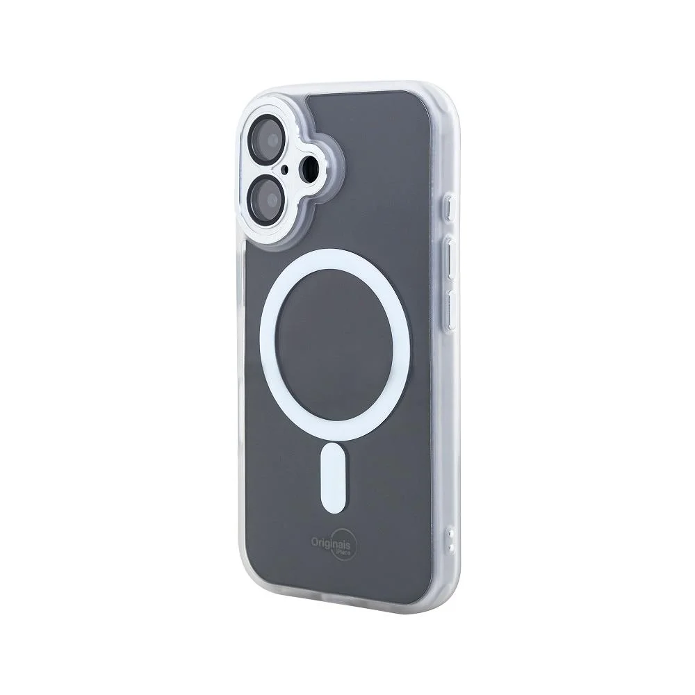 Imagem 5 de 5 do produto Capa Iphone 16 Plus   Iplace, Poli Com Proteção De Câmera E Indução, Branca