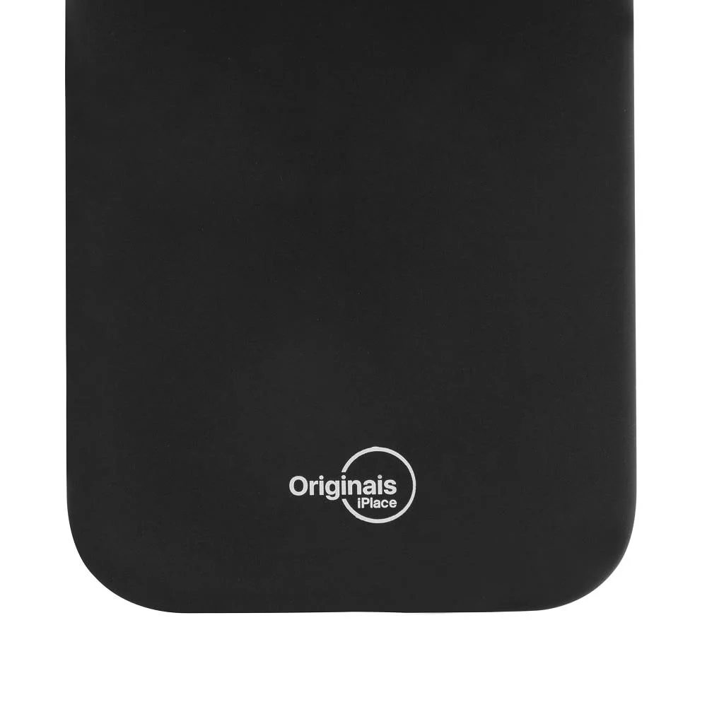 Imagem 3 de 5 do produto Capa Iphone 15,   Iplace, Silicone Essential, Preto