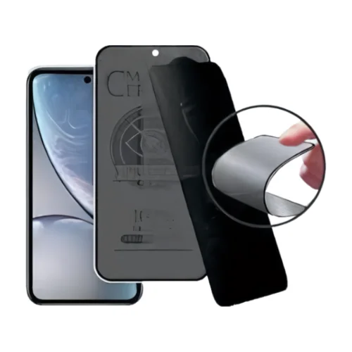 Imagem 2 de 3 do produto Película Flexível Cerâmica Fosca Privacidade 9d Compatível Para Iphone 12 Pro Max