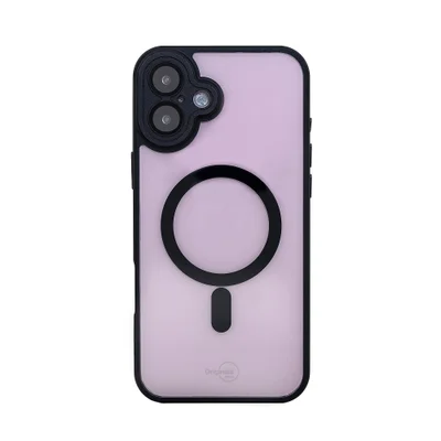 Capa Iphone 16 Iplace, Poli Com Proteção De Câmera E Indução, Preta