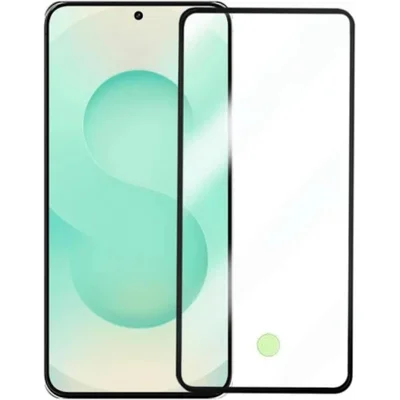 Película De Vidro 3d Compatível Para Samsung Galaxy S24 Plus , S25 Plus , S25 Edge Com Furo Para Digital