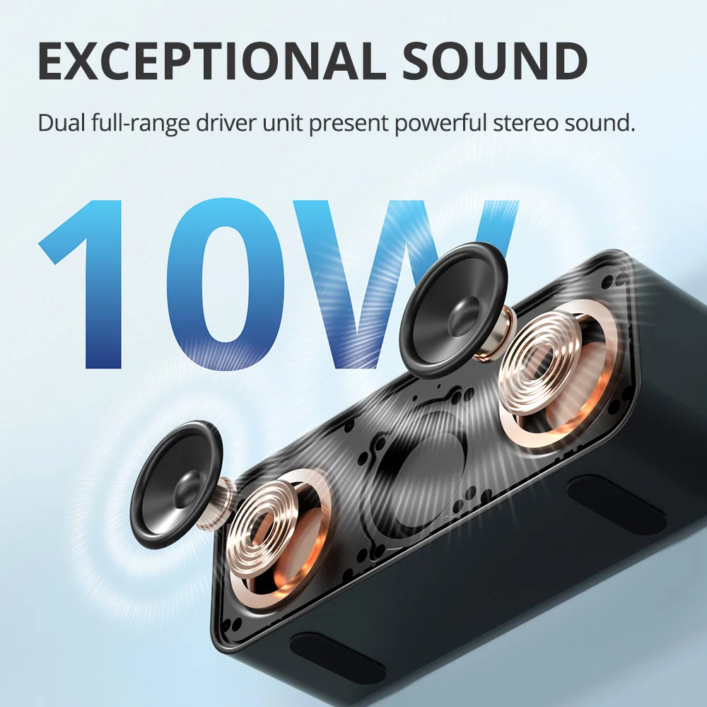 Imagem 4 de 5 do produto Caixa Som Tronsmart T2 Speaker Bluetooth Portátil Preto