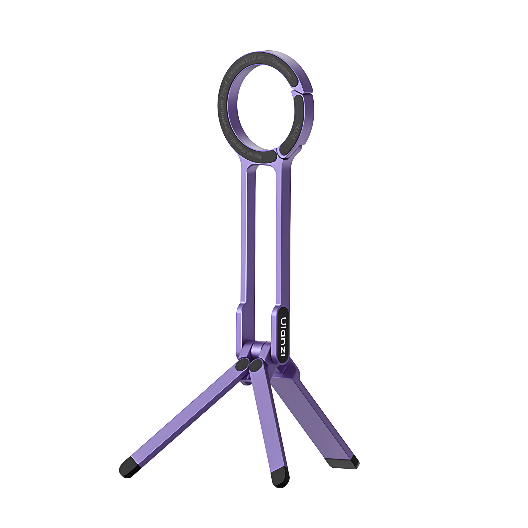 Ulanzi Ma30 Mini Tripé Celular Mosquetão Roxo Portátil