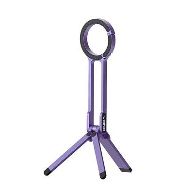 Ulanzi Ma30 Mini Tripé Celular Mosquetão Roxo Portátil