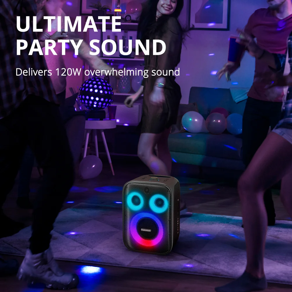 Imagem 5 de 5 do produto Caixa Som Tronsmart Speaker Halo 200 Portátil 120w Preto
