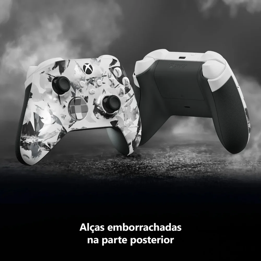 Imagem 3 de 5 do produto Controle Sem Fio XBOX Storm Breaker Edição Especial Branco