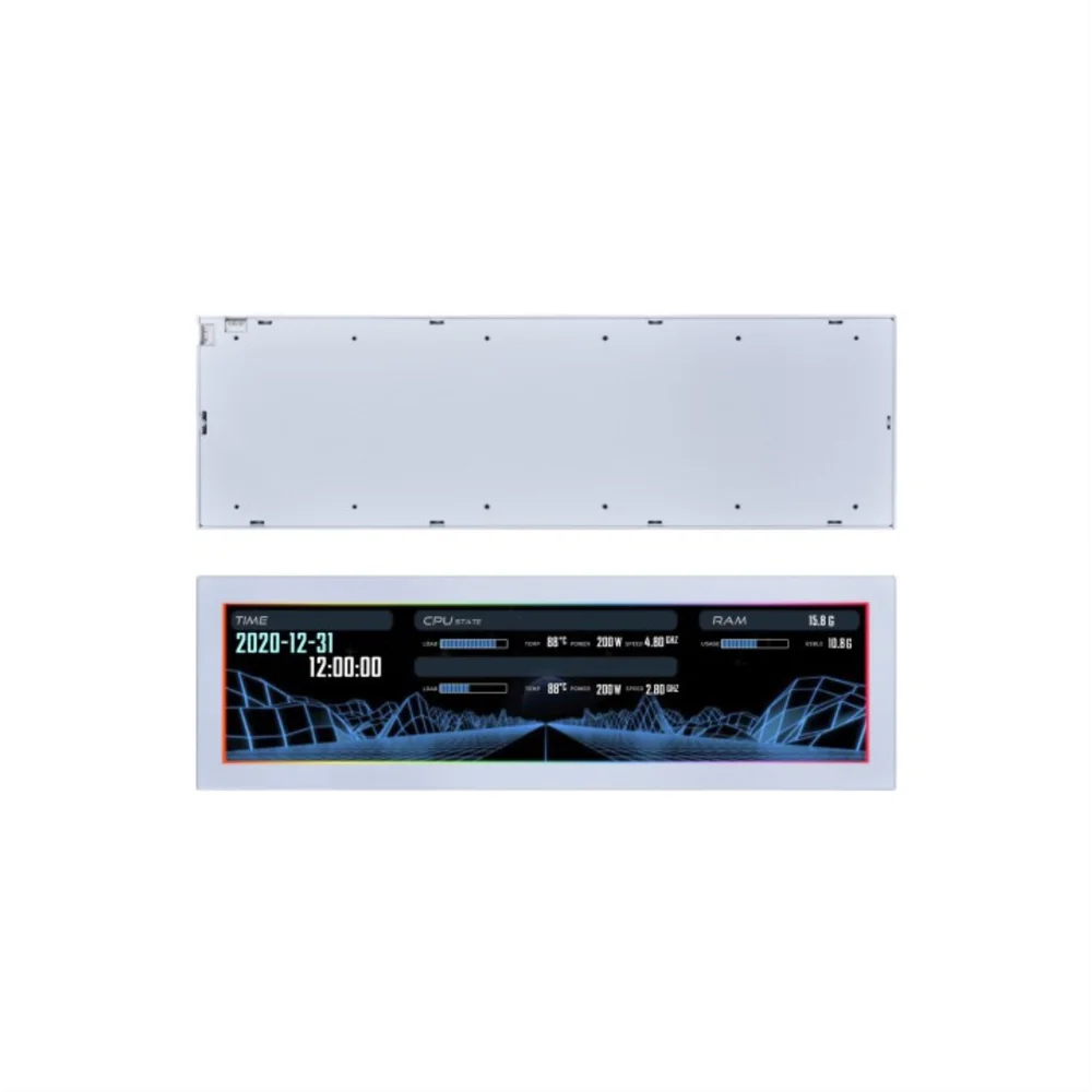 Imagem 5 de 5 do produto Tela Para Gabinete Lian Li Us88v1, Universal Screen, 8.8", White - Sm088w