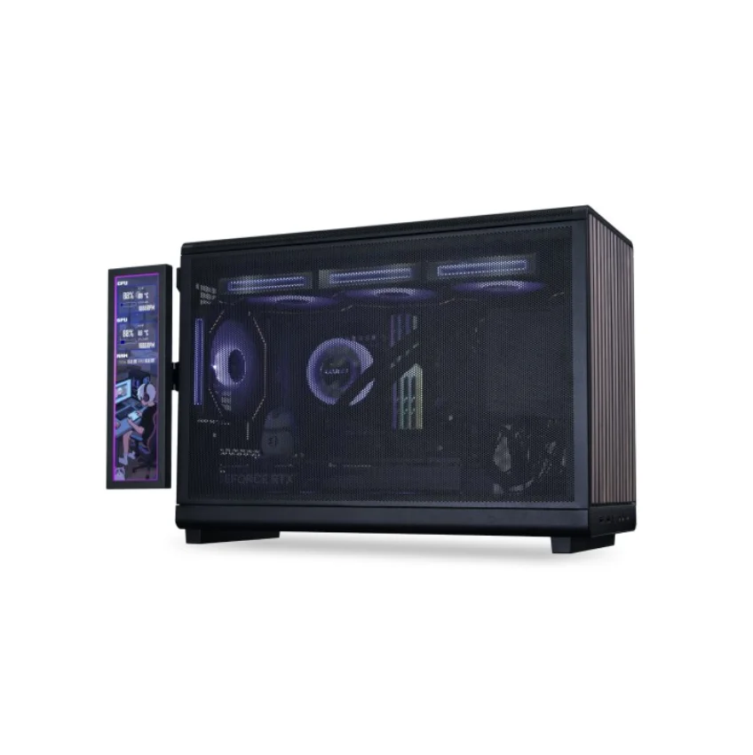 Imagem 3 de 5 do produto Tela Para Gabinete Lian Li Us88v1, Universal Screen, 8.8", Black - Sm088x