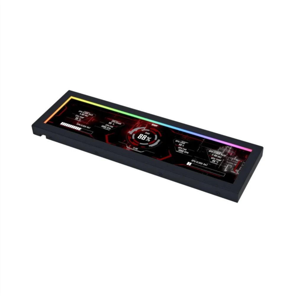 Imagem 4 de 5 do produto Tela Para Gabinete Lian Li Us88v1, Universal Screen, 8.8", Black - Sm088x