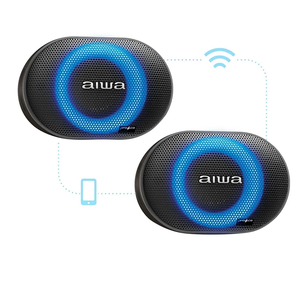 Imagem 4 de 5 do produto Caixa De Som Aiwa Speaker Aws-sp-06-b Bluetooth