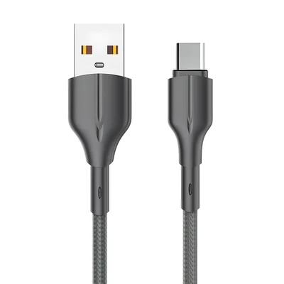 Ldnio Cabo Usb C Macho Carregamento Rápido 25w 2m Cinza