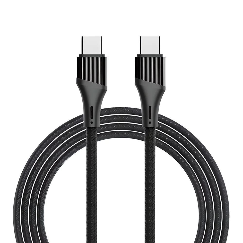 Cabo Usb C Ldnio 100w Macho Carga Rápida 2 Metros Preto