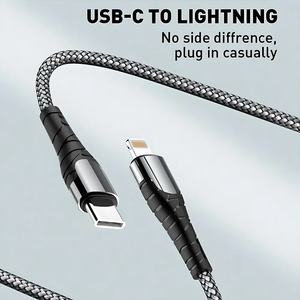 Imagem 4 de 5 do produto Cabo Usb-c P/lightning Ldnio Pd Carregamento Rápido 2m