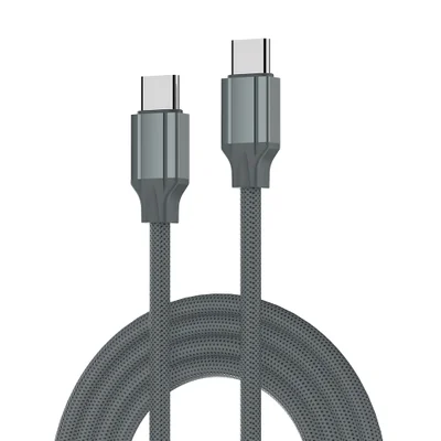 Cabo Usb C Ldnio 100w Macho Carga Rápida 2metros Cinza