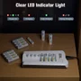 Carregador de Pilhas AA AAA EBL 808U com 2 Portas USB e LED