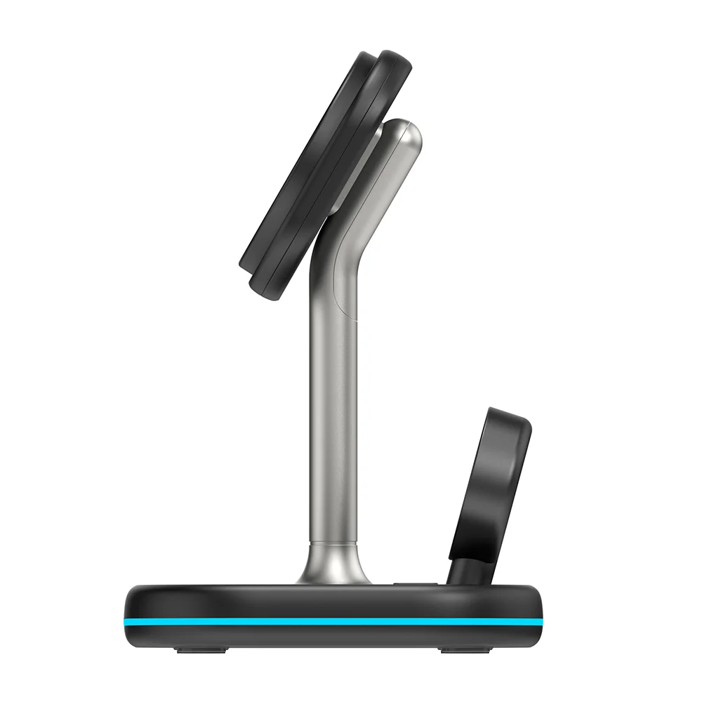 Imagem 5 de 5 do produto Carregador Magnético Sem Fio Life 3 Em 1 Z25 15w Preto