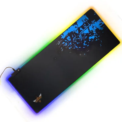 Mouse Pad Gamer Usb Em LED 79 X 30 Cm Desenho Lol