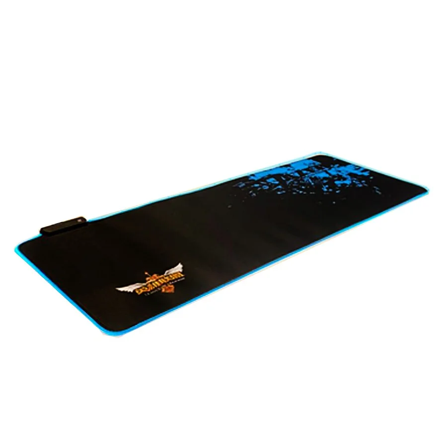Imagem 3 de 5 do produto Mouse Pad Gamer Usb Em LED 79 X 30 Cm Desenho Lol