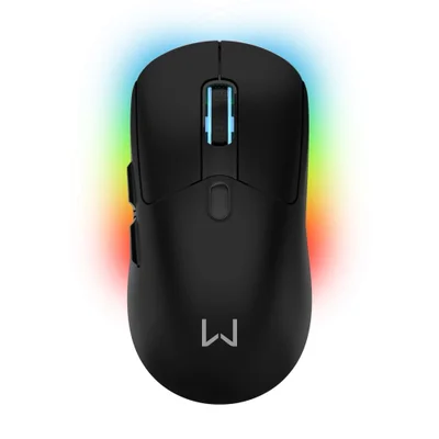 Mouse Warrior Magnus 10000dpi Tri Mode Com Base Carregadora Preto Mo421