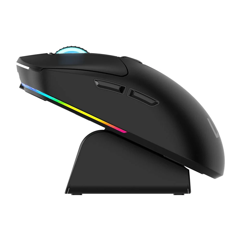 Imagem 5 de 5 do produto Mouse Warrior Magnus 10000dpi Tri Mode Com Base Carregadora Preto Mo421