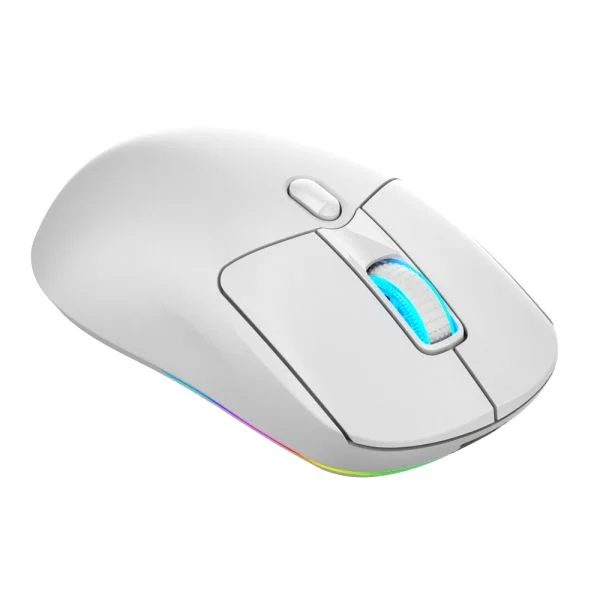 Imagem 3 de 5 do produto Mouse Warrior Magnus 10000dpi Tri Mode Com Base Carregadora Branco Mo422