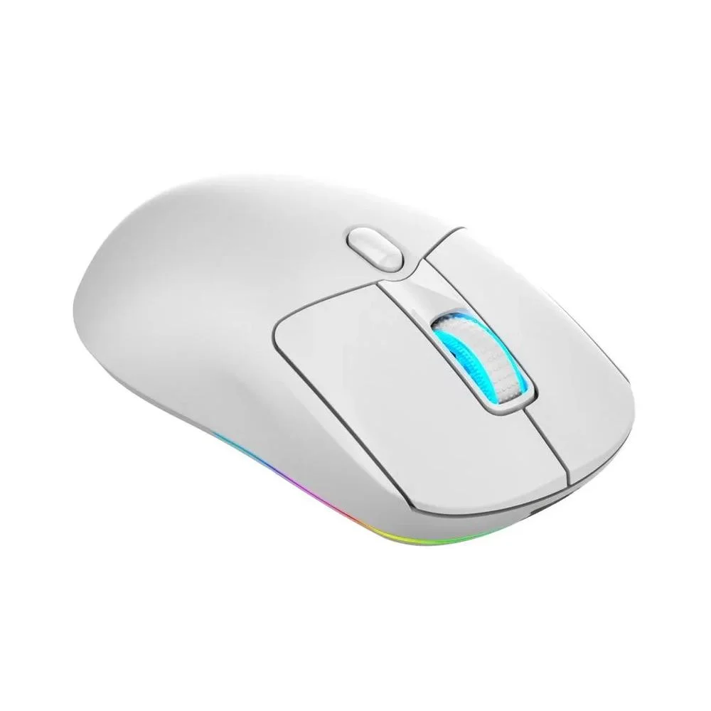 Imagem 4 de 5 do produto Mouse Warrior Magnus 10000dpi Tri Mode Com Base Carregadora Branco Mo422