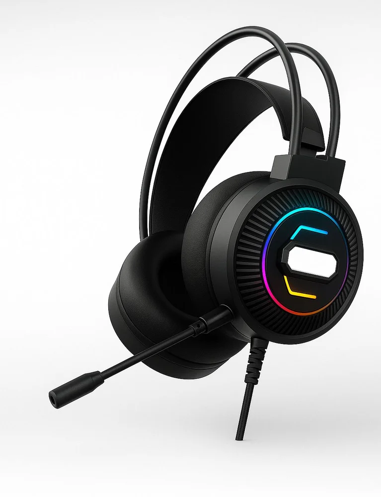 Headset Gamer USB 7.1 Surround RGB c/ Microfone | Driver 40mm Headset Gamer USB 7.1 Surround RGB c/ Microfone | Driver 40mm