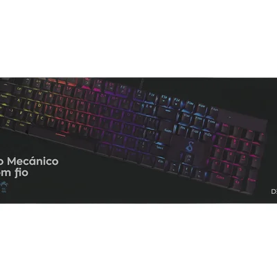 Teclado Mecãnico Gamer RGB USB ABNT2 | LED RGB | Switch Mecânico | PC