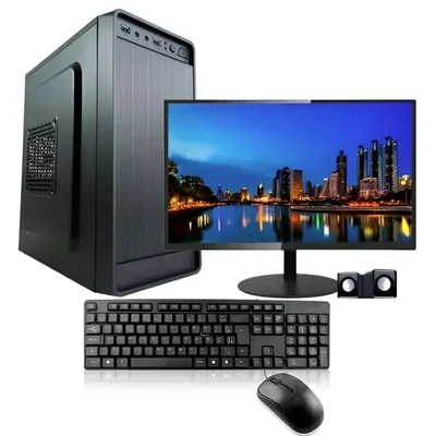 PC Completo i7 4ª Geração | 16gb Ram | SSD 480GB | Monitor 19" | Teclado + Mouse | WINDOWS11