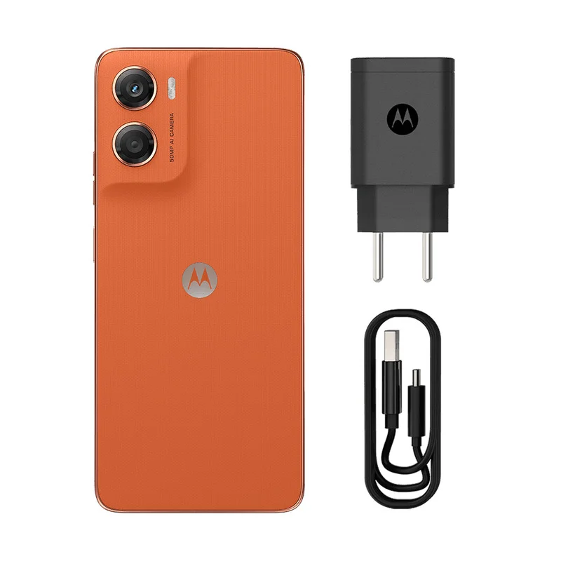 Smartphone Motorola Moto G06 128 GB Laranja, 12 GB (4 GB Ram +8 GB Ram Boost), Câmera 50mp E Tela... 7