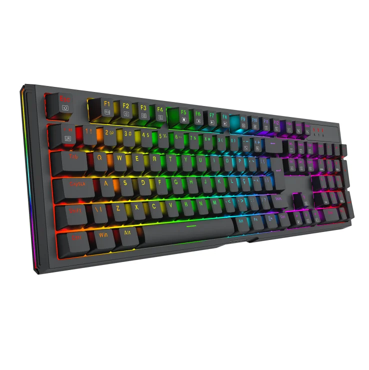 Teclado Mec Redragon Argo, RGB, Usb, Switch Brown - K670-RGB