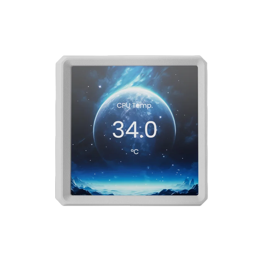 Water Cooler 360mm Gamdias Aura Gl 360 Lcd Wh, ARGB, White - Aura Gl 360 Lcd Wh 5