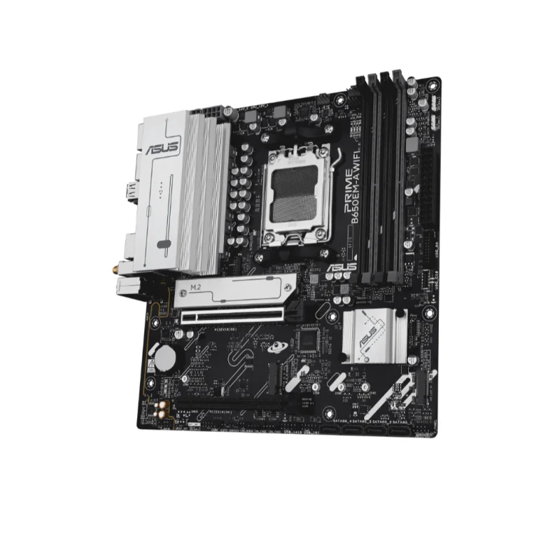 Placa Mãe Asus Prime B650em-a Wifi, Amd Am5, Matx, Wf/blt, Ddr5 - Prime B650em-a Wifi 6