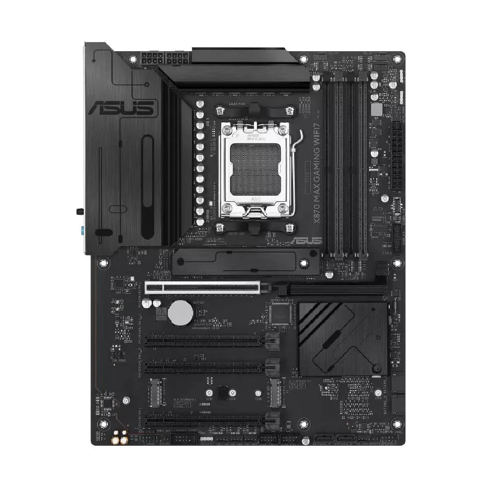 Imagem 4 de 5 do produto Placa Mãe Asus X870 Max Gaming Wifi7 Am5 4xDDR5 Chipset Amd X870 Atx