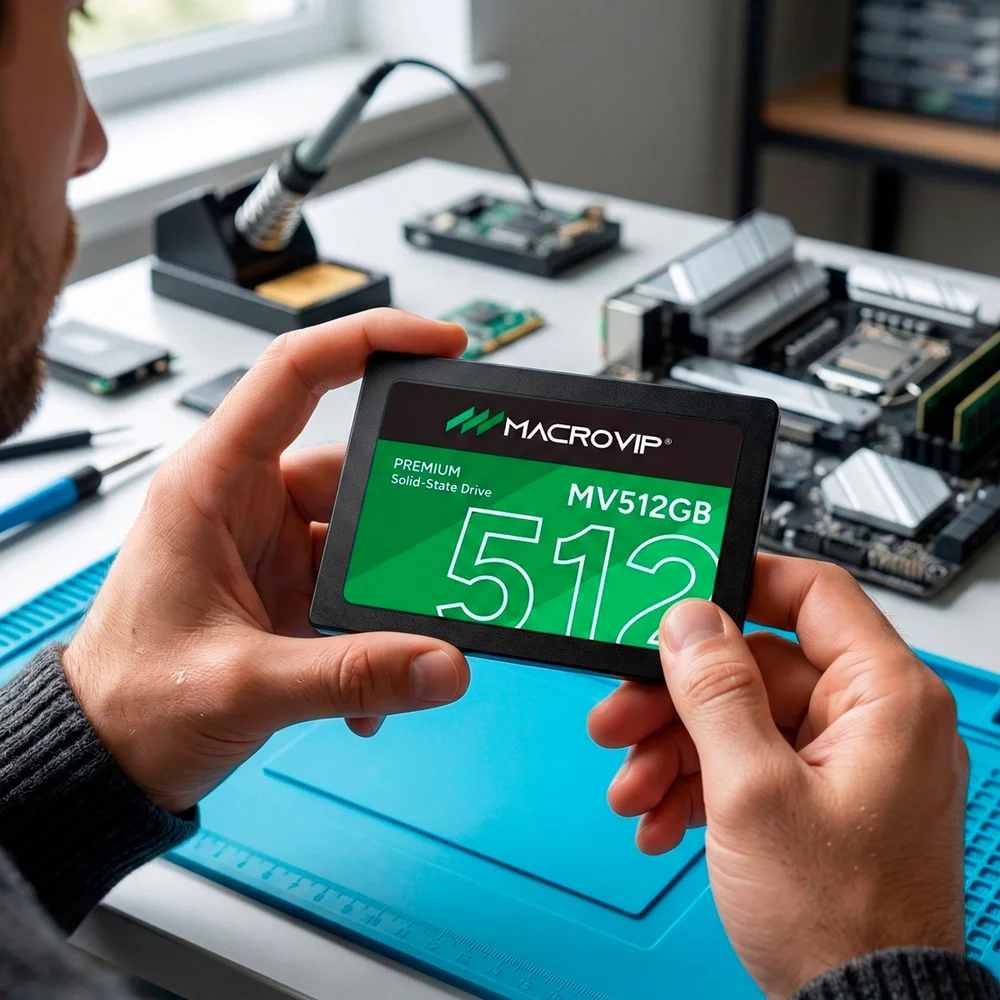 Imagem 5 de 5 do produto SSD 512gb 2.5 Sata 3 520mb/s Leit - 450mb/s Grav Mv512gb Macrovip