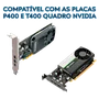 Espelho Low Profile Perfil Baixo Para Nvidia Quadro P400 E T400