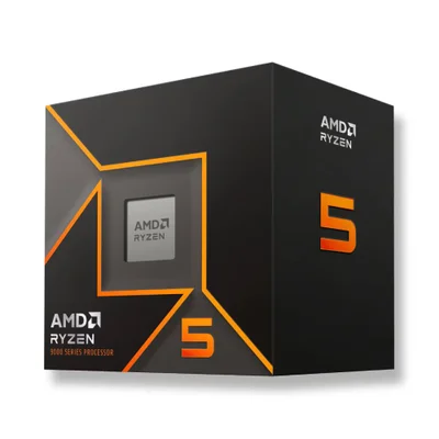 Processador Amd Ryzen 5 9600 Am5 5.2ghz 6 Cores 12 Threads 38mb C/ Cooler C/ Vídeo
