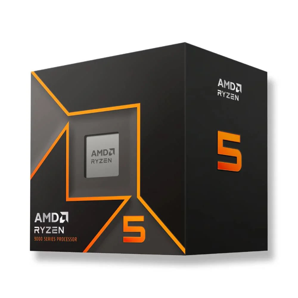 Processador Amd Ryzen 5 9600 Am5 5.2ghz 6 Cores 12 Threads 38mb C/ Cooler C/ Vídeo 4