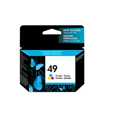 Cartucho De Tinta Hp Hp 49 Color Tricolor De 22,8 Ml