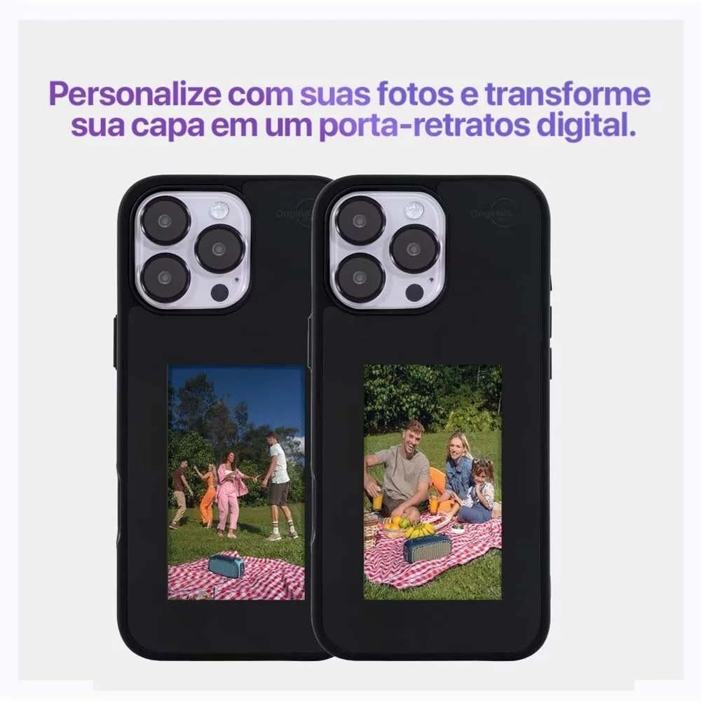 Imagem 2 de 5 do produto Capa Iphone 16 Pro Max   Iplace, Screen Preta