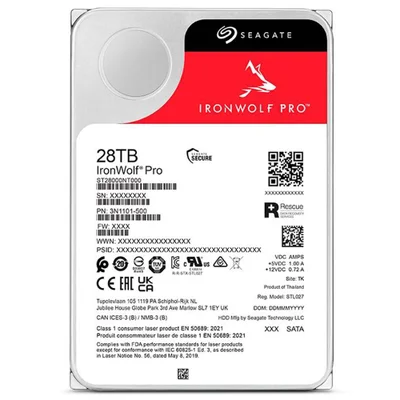 新品 28TB ST28000NT000 IronWolf Pro シーゲート Produtos com até 15 OFF no PIX KaBuM