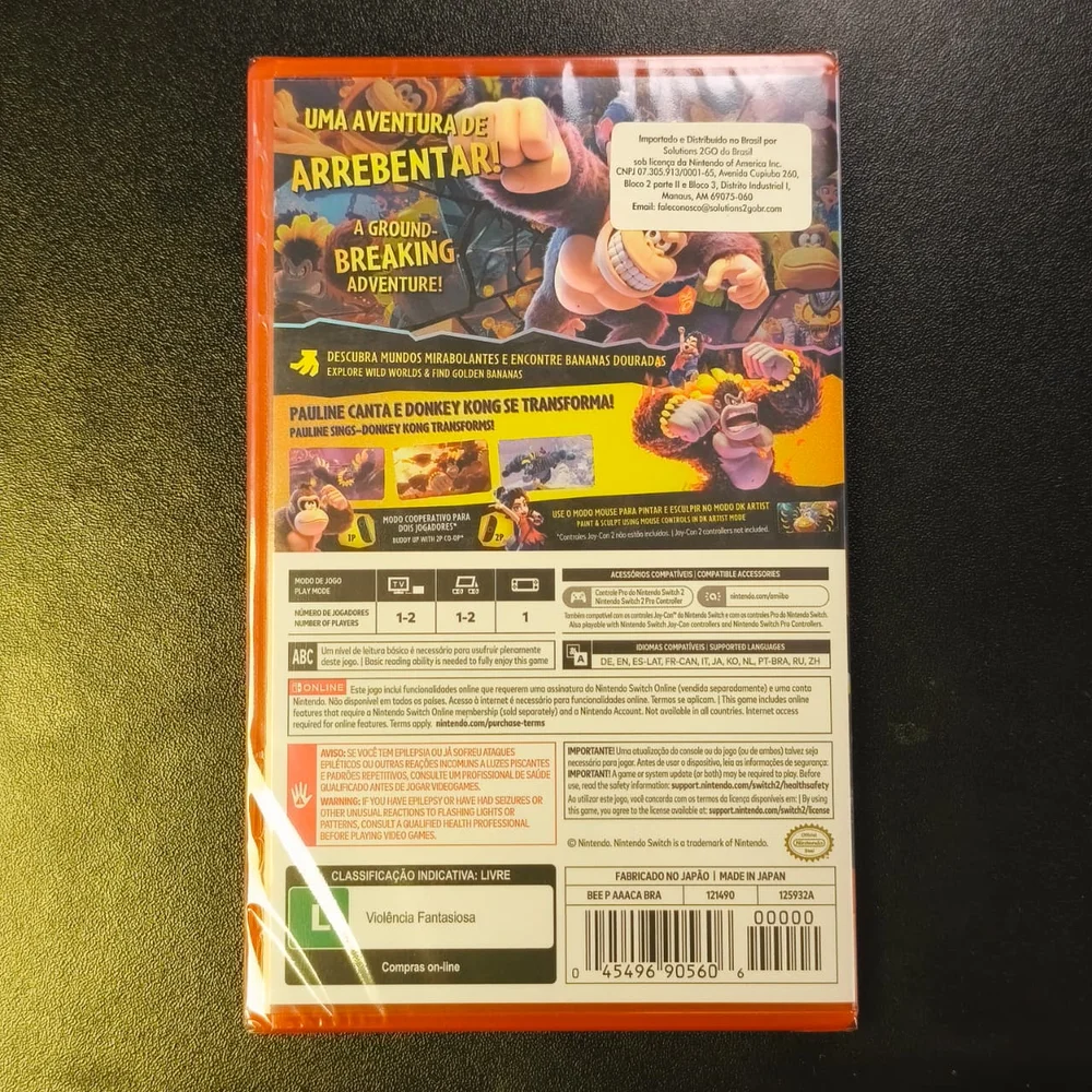 Imagem 5 de 5 do produto Donkey Kong Bananza - Nintendo Switch 2