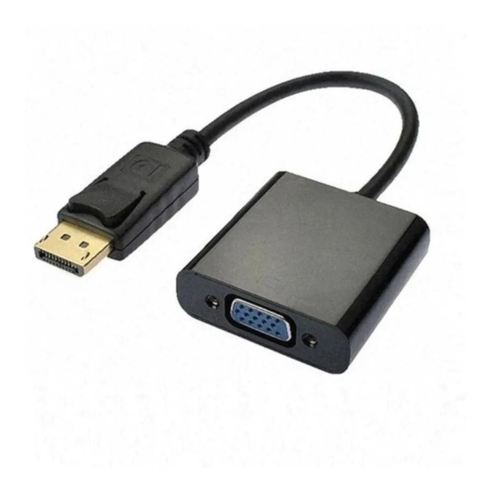 Imagem 2 de 5 do produto Conversor Adaptador De Vídeo HDMI Macho P/ Vga Femea Kapbom