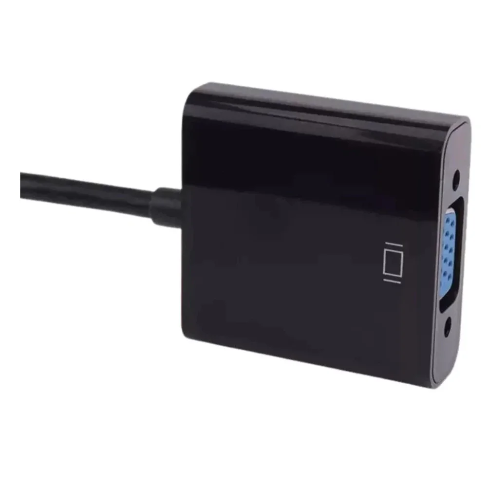 Imagem 4 de 5 do produto Conversor Adaptador De Vídeo HDMI Macho P/ Vga Femea Kapbom
