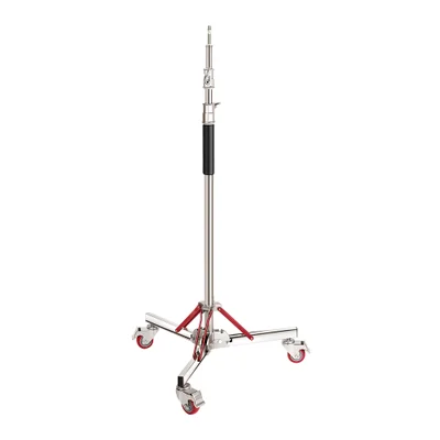 Suporte Luz Neewer Inox Rodas Tripé 305cm Profissional